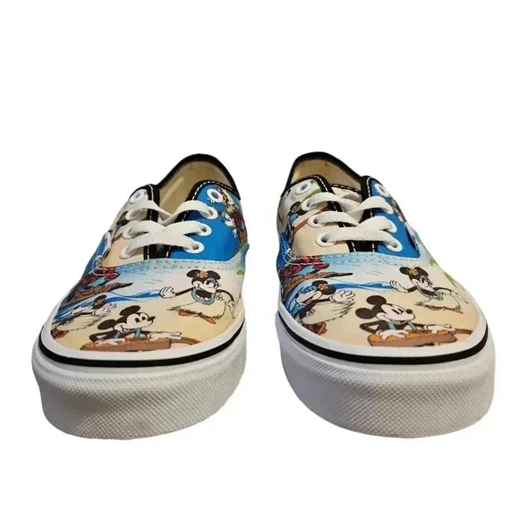 Vans X Disney Mickey Mouse Authentic Sneakers Limited Edition 7 - Picture 4 of 16